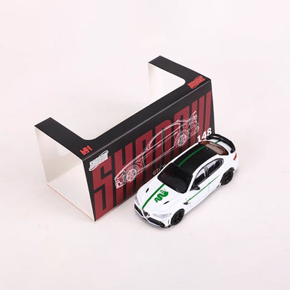 Diecast Original 1:64 Scale Alfa Romeo GTAm Miniature Simulation Alloy Car Model Collection Decoration Toy Gift Souvenir Display