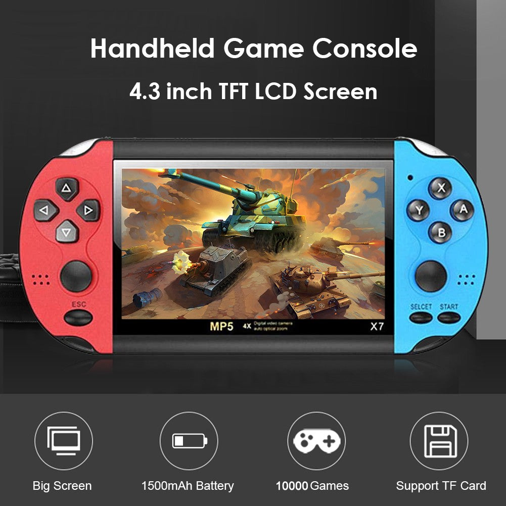 Handheld Portable Mini Retro Video TV Hand Game Console Player Arcade Machine for Kids Gaming Videogame Emulator Box Retrogaming