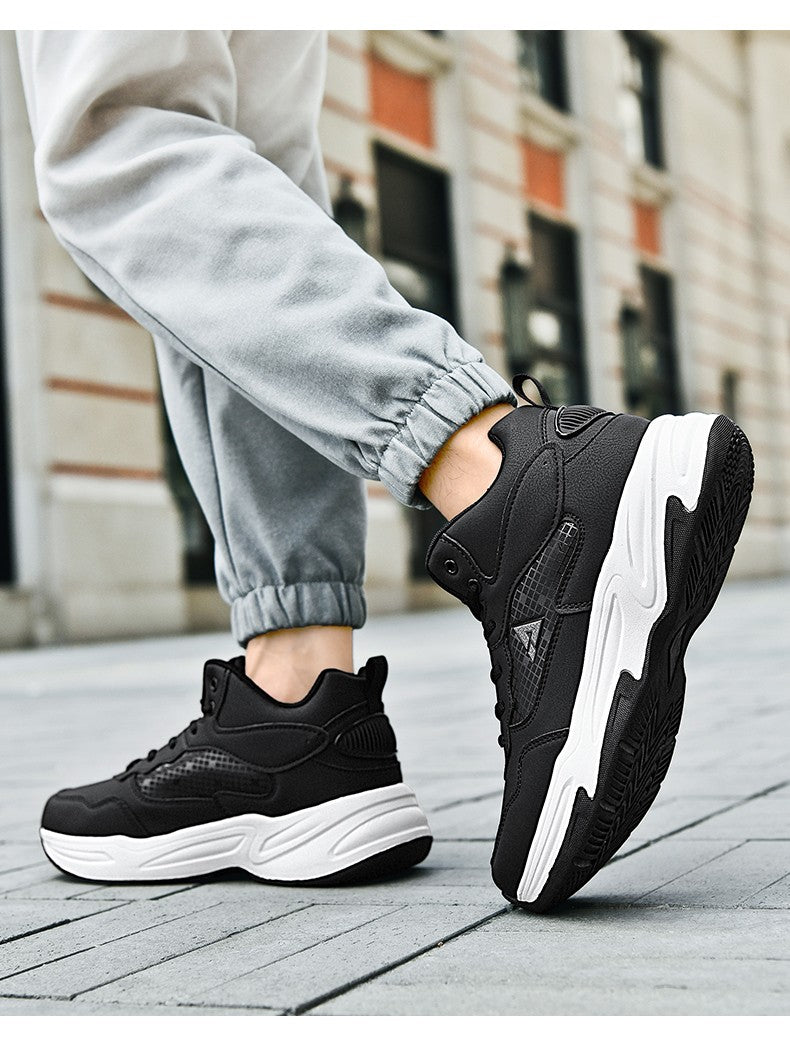 Men's high quality plus size casual sneakers Four seasons soft sole outdoor breathable running shoes students light sports shoes