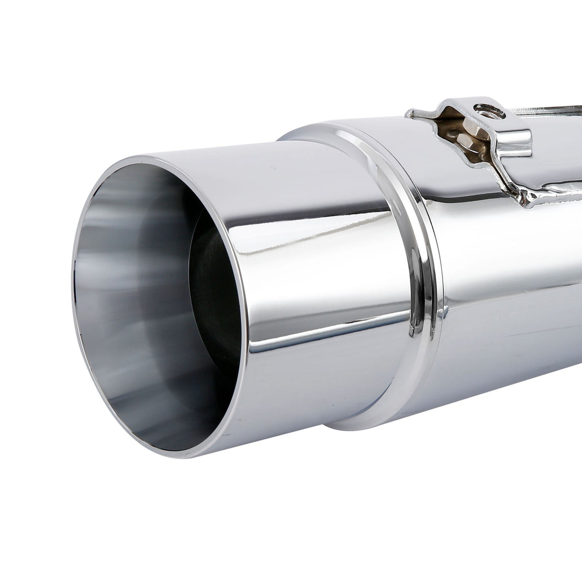 Motorcycle 4" Slip-on Mufflers Exhaust Pipes For Harley Touring Electra Street Glide 1995-2016