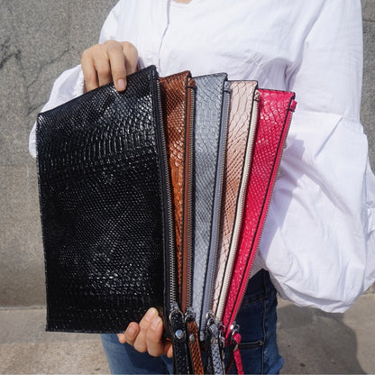 Fashion 3D Python pattern Women Clutch Bag Brand Design Party Envelope Clutches for ladies wallet Free Card bag handbag