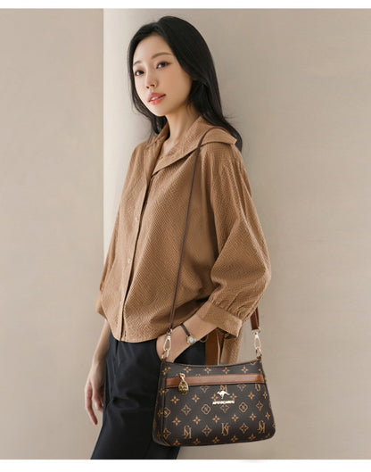 Genuine Brand Quality Soft Pu Leather Shoulder Crossbody Bag Luxury Handbags Women Bags Designer Female Messenger Bag 2026