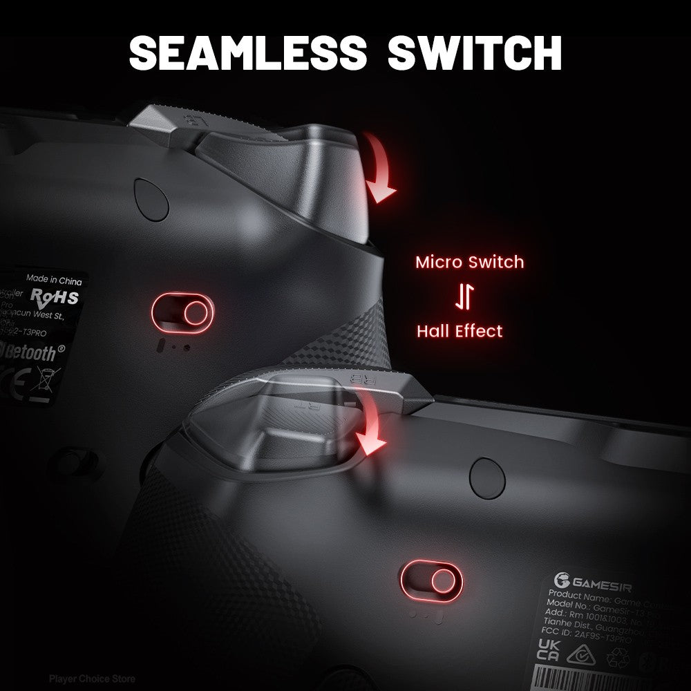 GameSir Tarantula Pro Gamepad PC for Nintendo Switch 2 Switch Android iOS Controle TMR Hall Joysticks NFC 6 axis Gyro Controller