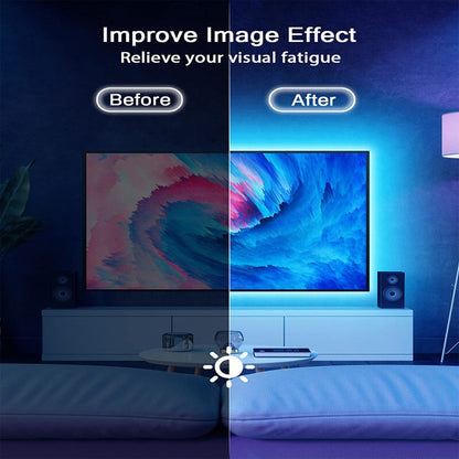 WIFI APP Control USB LED Strip Lights 5m 10m 20m Led Room Light Luces Led Tape for Alexa Home Room Bedroom Decor TV Backlight