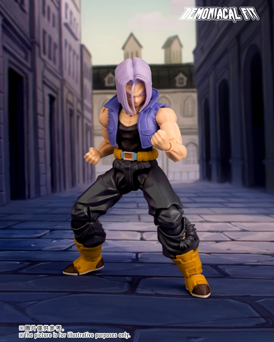 In Stock Demoniacal Fit Dragon Ball Z Shf Super Saiyan Action Figure Trunks The Boy From The Future Son of Tomorrow Figures Toys
