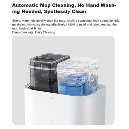XIAOMI MIJIA Smart OMNI Robot 2 Vacuum Cleaners Mop Collection Self Cleaning Doc Empty Dust 75 Days of Continuous Garbage Collec