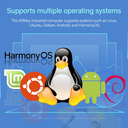 BLIIOT ARM AI Edge Controller LPDDR4X 4*A55 Rockchip RK3568 1TOPS NPU Single-board Computer Linux IoT Gateway
