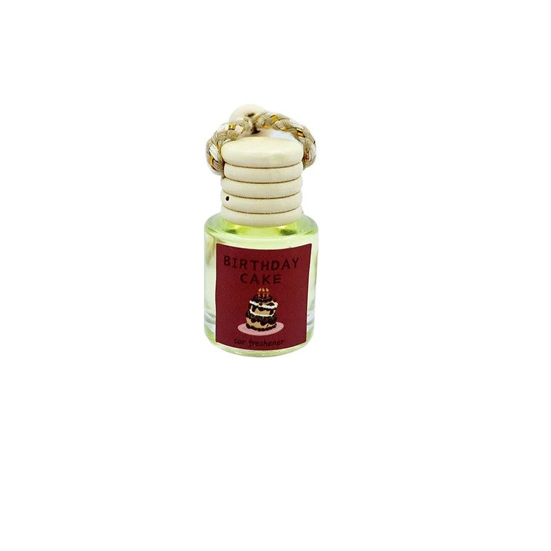 Universal Car Essential Oil Diffuser Air Freshener Hanging Perfume Bottle Auto Interior Rearview Mirror Ornament Hanging Pendant