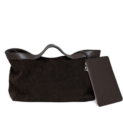 Mendy Suede Bag Large Women's Bag 2025 Trend Tote Bag Shoulder Bag New In Handbag Leather Designer Bag Hand Bag Ladies Qualty