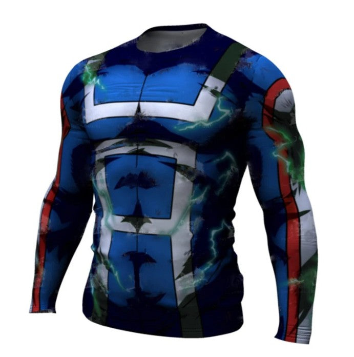 Men's Shirts Spider Role-playing Long-sleeved T-shirts Fitness Sportswear Halloween Costumes Streetwear Party Wear  Harajuku