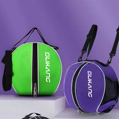 Basketball Bag Storage Bag Sports Training Backpack Basketball Net Pocket Football Single and Double Shoulder Crossbody Bag