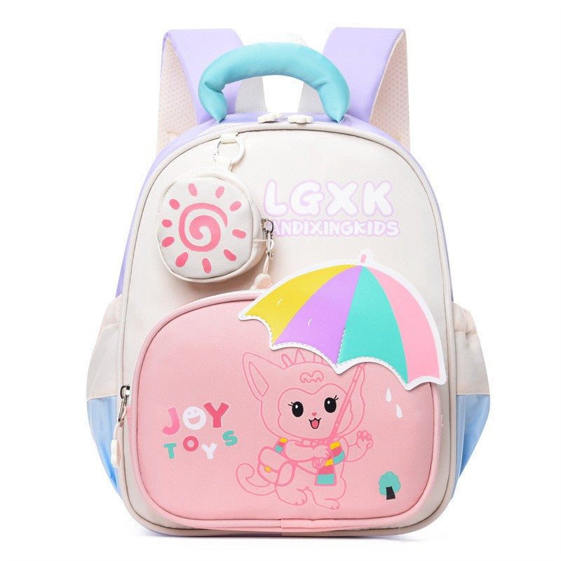 Mochila Infantil Dinossauro Nova Jardim de Infância Casual Bonito Moda Mochila Meninos Meninas Presente de Aniversário de Férias Adequado para Pré-escola