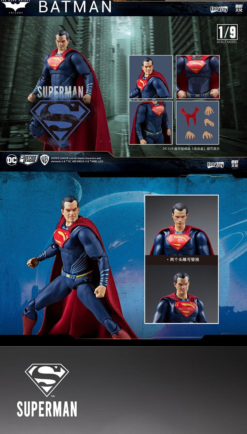 DC Originals Justice League Figure Superman Batman Wonder Woman Aquaman Mera Anime Figures Collectble Models Toys Gift