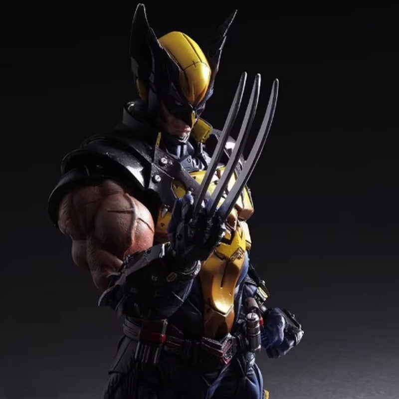 Marvel Novo Hot Sell 28cm Comics Wolverine X-Men Action Pvc Personagem Enfeites Brinquedos Presente de Aniversário de Natal para Meninos