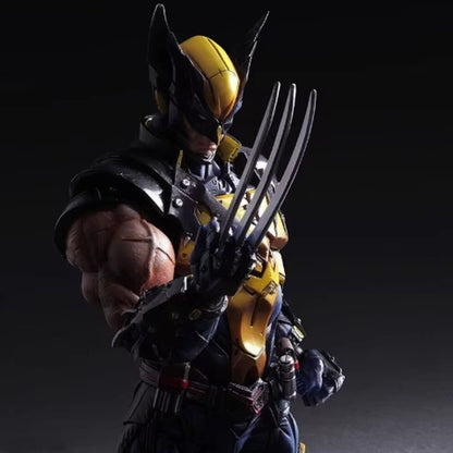 Marvel Novo Hot Sell 28cm Comics Wolverine X-Men Action Pvc Personagem Enfeites Brinquedos Presente de Aniversário de Natal para Meninos