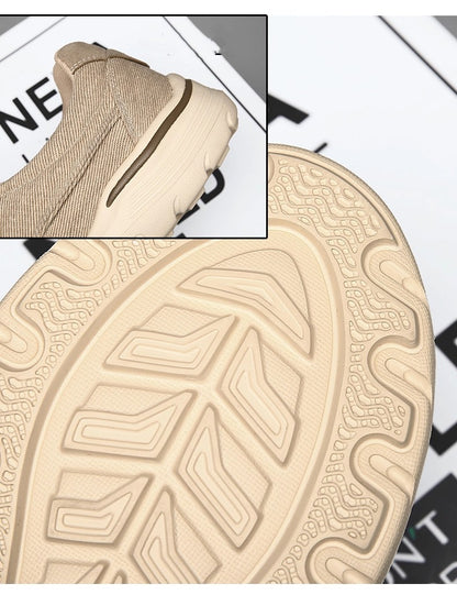 Men's Shoes Comfortable Canvas Shoes Plus Size 48 Breathable Loafers Men's Walking Sports Shoes Men's Trendy Casual Sports Shoes