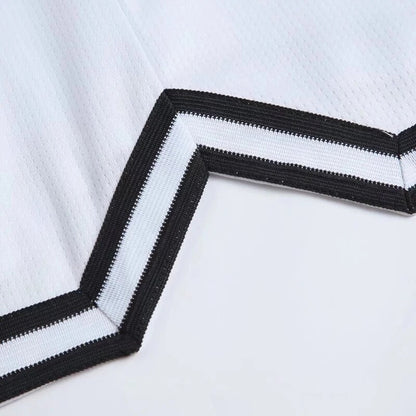 Knee Length Basketball Shorts Men Striped Loose Running Sport Gym Dry Fit Mesh Breathable Fitness Training Workout Bottom Male