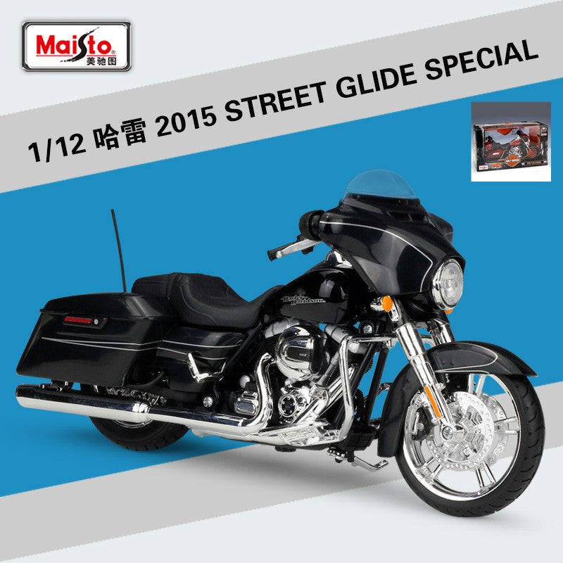 Maisto 1:12 Harley FLHTK Electra Glide Ultra Limited Liga Clássica Modelo de Motocicleta Brinquedo de Metal Fundido Moto de Lazer Modelo Infantil Presente
