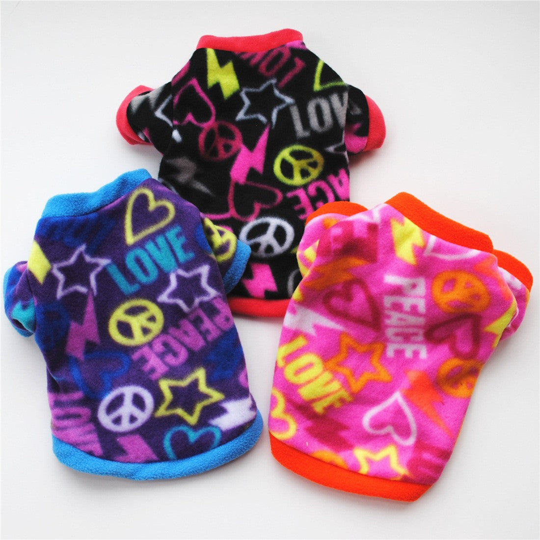 Roupas de Inverno para Cães de Estimação Chihuahua Casaco de Cachorro Filhote de Cachorro Roupas de Lã para Pug Teddy Estampadas Casacos Jaquetas Roupas Quentes para Animais de Estimação ????