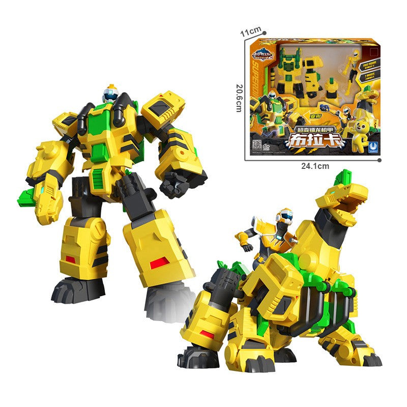 Mini Force 2 Super Dino Power Transformation Robot Toys Action Figures MiniForce X Simulação Animal Deformação Dinossauro Brinquedo
