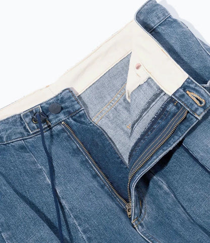 Japanese Retro High-quality Washed Loose Wide Leg Balloon Denim Pants for Men 25ss New Arrival