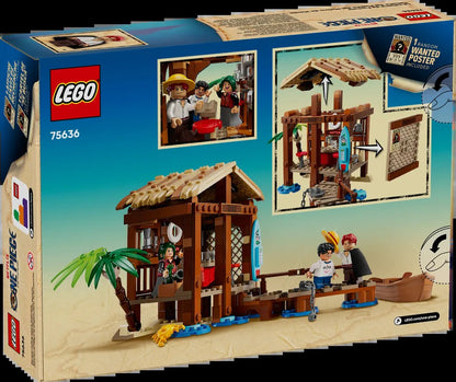 LEGO One Piece Série 75636 Cabana Moinho de Vento Vila Modelo Anime Blocos de Construção de Brinquedo de Presente