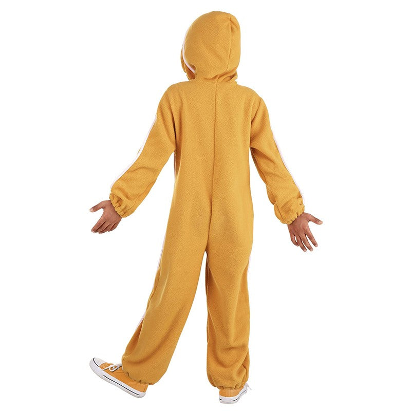 Unisex Christmas Cookie Carnival Halloween Fancy Dress Up Adult Gingerbread Man Costume