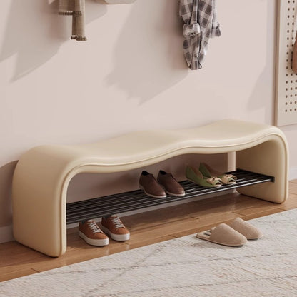 stool can be sat at the door of the home shoe stool shoe rack is integrated wave entry stool enters the door