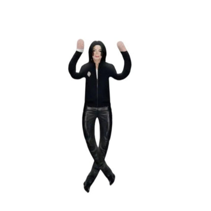 1/6pcs Michael Jackson Dolls Dried rat Plush Doll With Wire Frame Poseable Figure Movable Joints Abstract Toys Gifts Home Decor