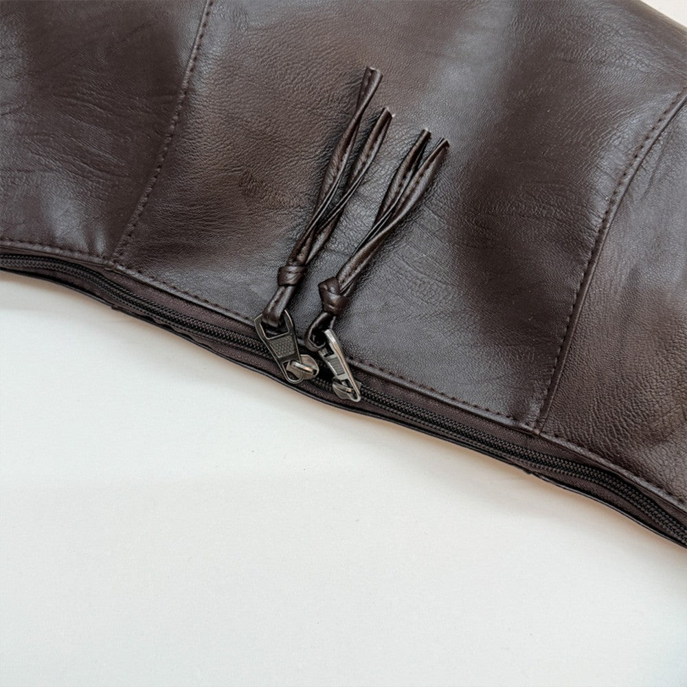 Small Niche Design Women's Large-Capacity Autumn and Winter Versatile Wide-Strap Single Shoulder Crossbody Dumpling Bag