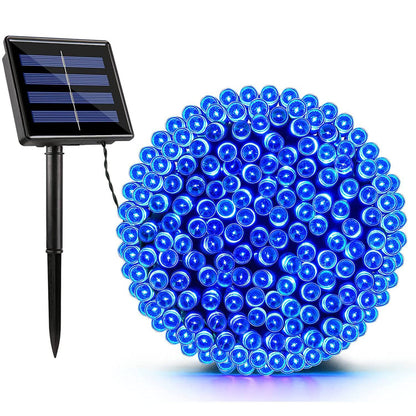 Outdoor Waterproof  Led Solar String Lights Fairy Light Solar Powered Garland Lights 8 Mode 32m Garden Wedding Decoration