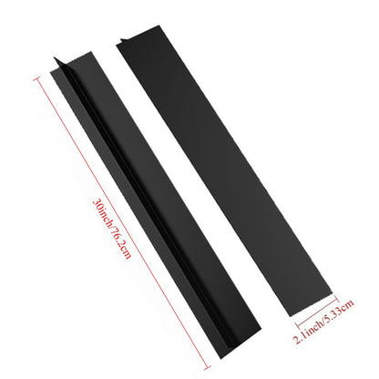 Stove Counter Gap Cover Kitchen Silicone Heat Resistant Mat Gas Stove Protector Slit Cleaning Pad Oil Dust Seal Cooker Cover 1pc
