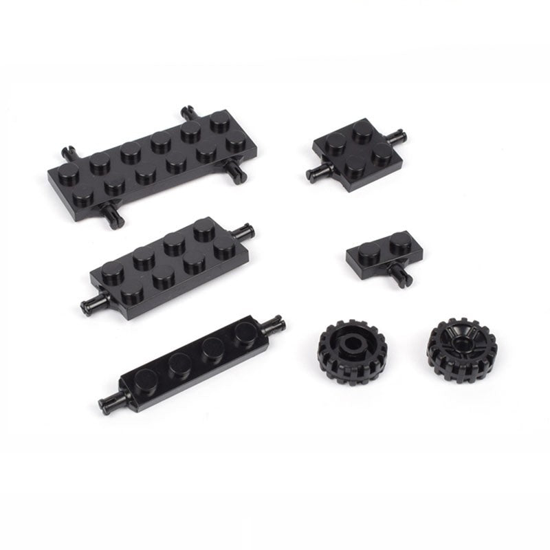Blocos de Montar DIY Figuras Peças Eixo Assento e Rodas 1x2 2x4 Educacional Criativo Tamanho Compatível Com Brinquedo para Crianças 2926