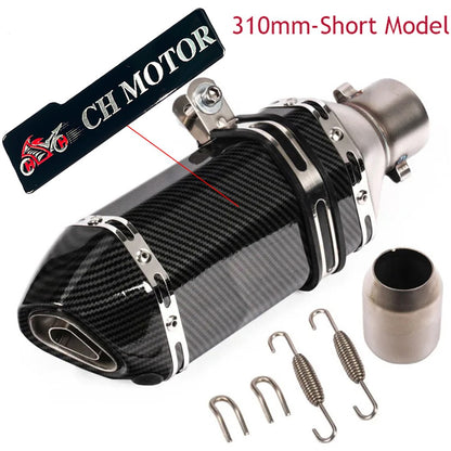 51mm Escape Moto Tube Motorcycle Exhaust Muffler