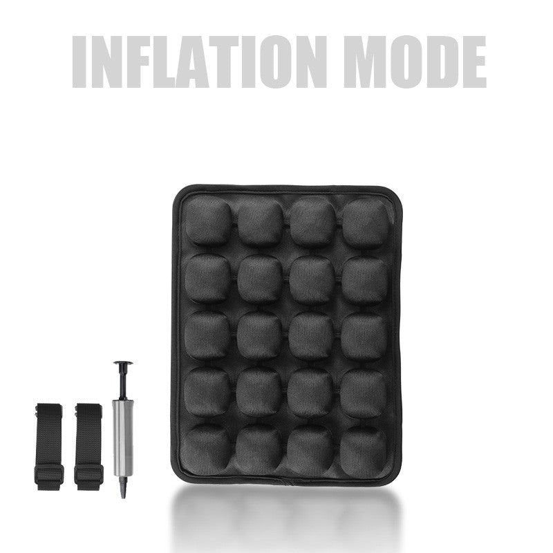 Almofada de Assento de Moto Inflável Lycra Elástica Alívio de Pressão Respirável Fresco Universal para Motocross e Motos Off-Road Almofada de Ar de Assento em TPU