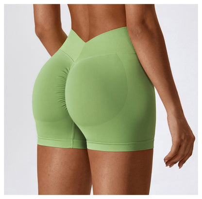 Yoga Shorts Women Gym Outfit Scrunch Butt Fitness Workout High Waist Leggings Gym Clothes For Women Cycling Shorts Sports Shorts