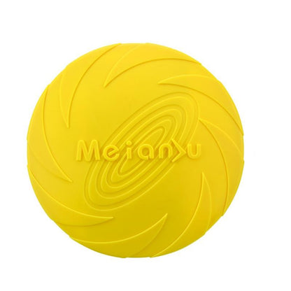 OUZEY Brinquedos de Disco Voador Resistente à Mordida para Cães, Brinquedos Multifuncionais para Treinamento de Filhotes, Jogos Interativos ao Ar Livre, Produtos para Cães de Estimação