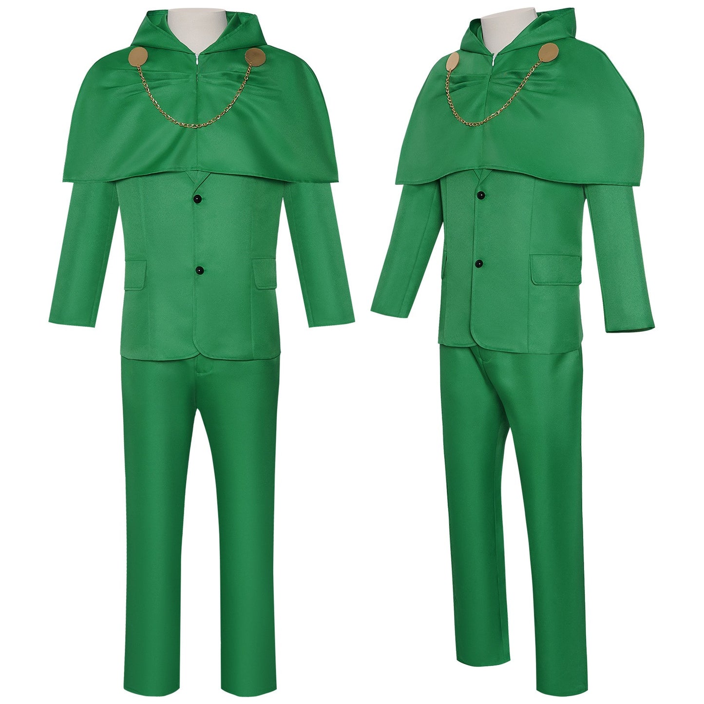 Movie Doctor Doom Cosplay Costume Evil Scientist Clothing Subdue Adult Green Coat Pants Suit Halloween Party Outfit