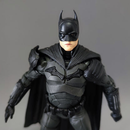 Multiverse Bat-Herói Dr.-Destino Atom Espantalho Silêncio Mulher-Maravilha Dourada 7" Boneco de Ação Solto