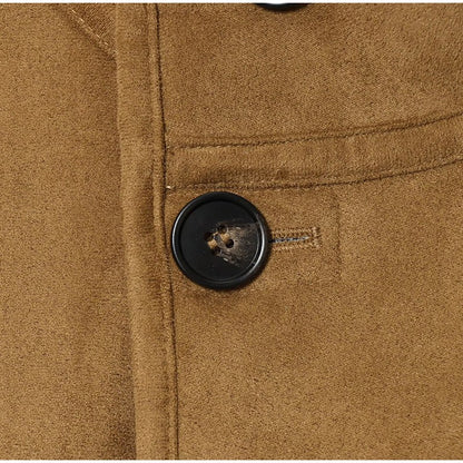 ? Fashion Double Sided Solid Jacket Women Lapel Collar Single Breasted Long Sleeve Coats 2025 Autumn New Lady Utility Outerwear