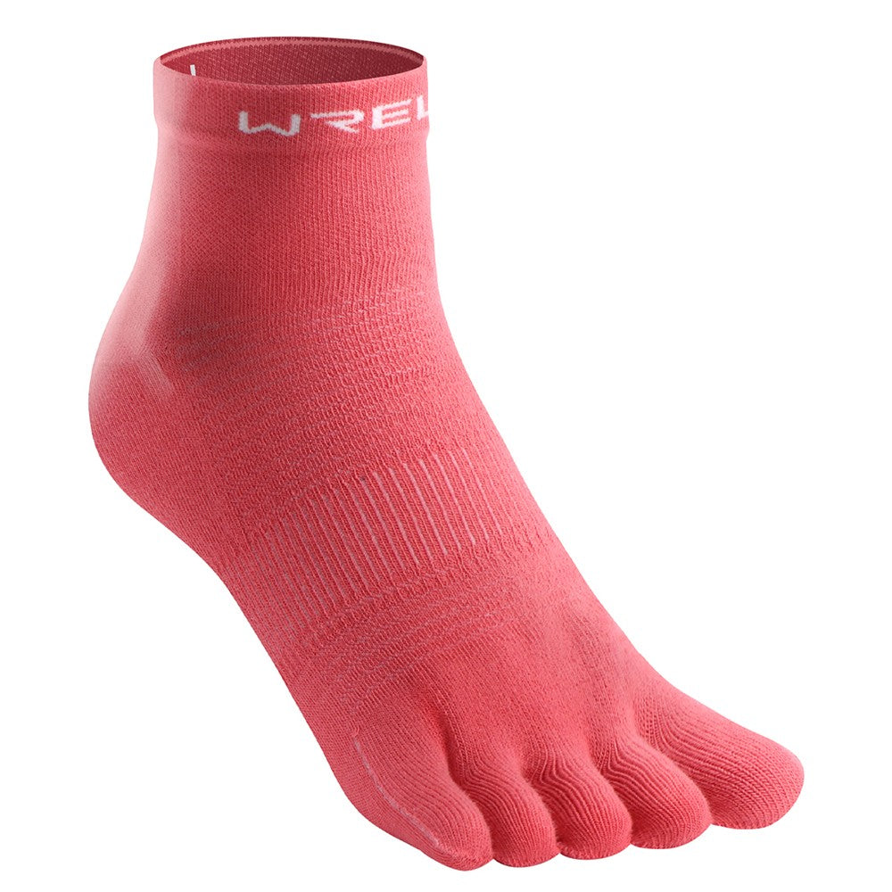 WRELS 1 Pair of New Quick-drying, Sweat-wicking, Breathable CoolMax Split-toe Sports Socks for Marathon Running Fitness Cycling