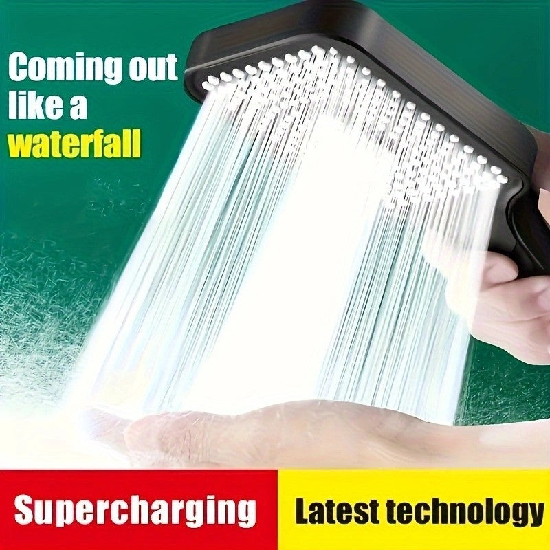 Large Area Shower Head 3 Modes Adjustable High Quality High Pressure Water Saving Flow Shower Faucet Nozzle Bathroom Accessories