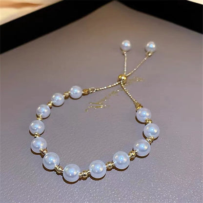 Pulseira de Tulipa de Opala Requintada com Zircônia para Mulheres Acessório Diário Personalizado da Moda Joias para Festas Presentes de Aniversário