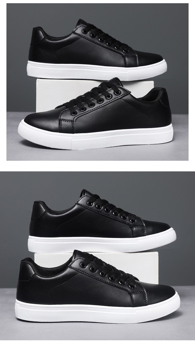 Sapatênis Masculino Mocassim Macio Confortável Casual para Homens Preto Sólido Branco Tênis Masculino Novidade 2025