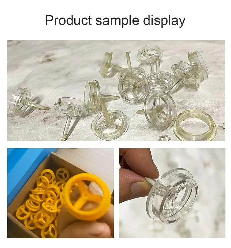 Máquina de Moldagem por Injeção Micro de Bancada 4T para Produção de Peças Plásticas Micro ABS PLA PC PE Polímero