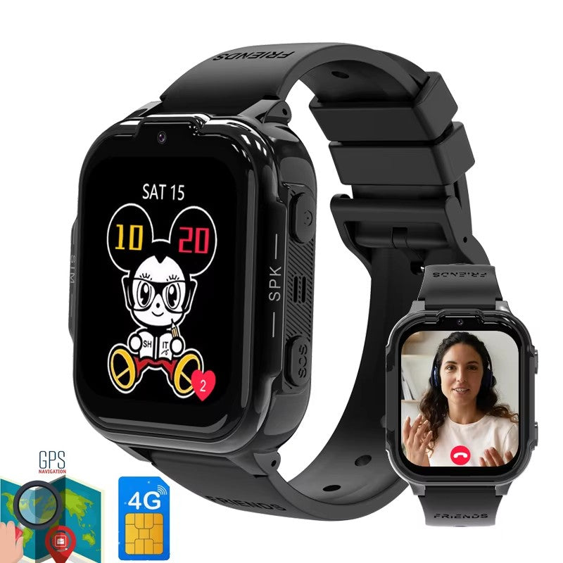 For Xiaomi Kids Smart Watch 4G Sim Card SOS LBS Location Call Child SmartWatch Camera Waterproof Watch Phone For Boys Girls gift