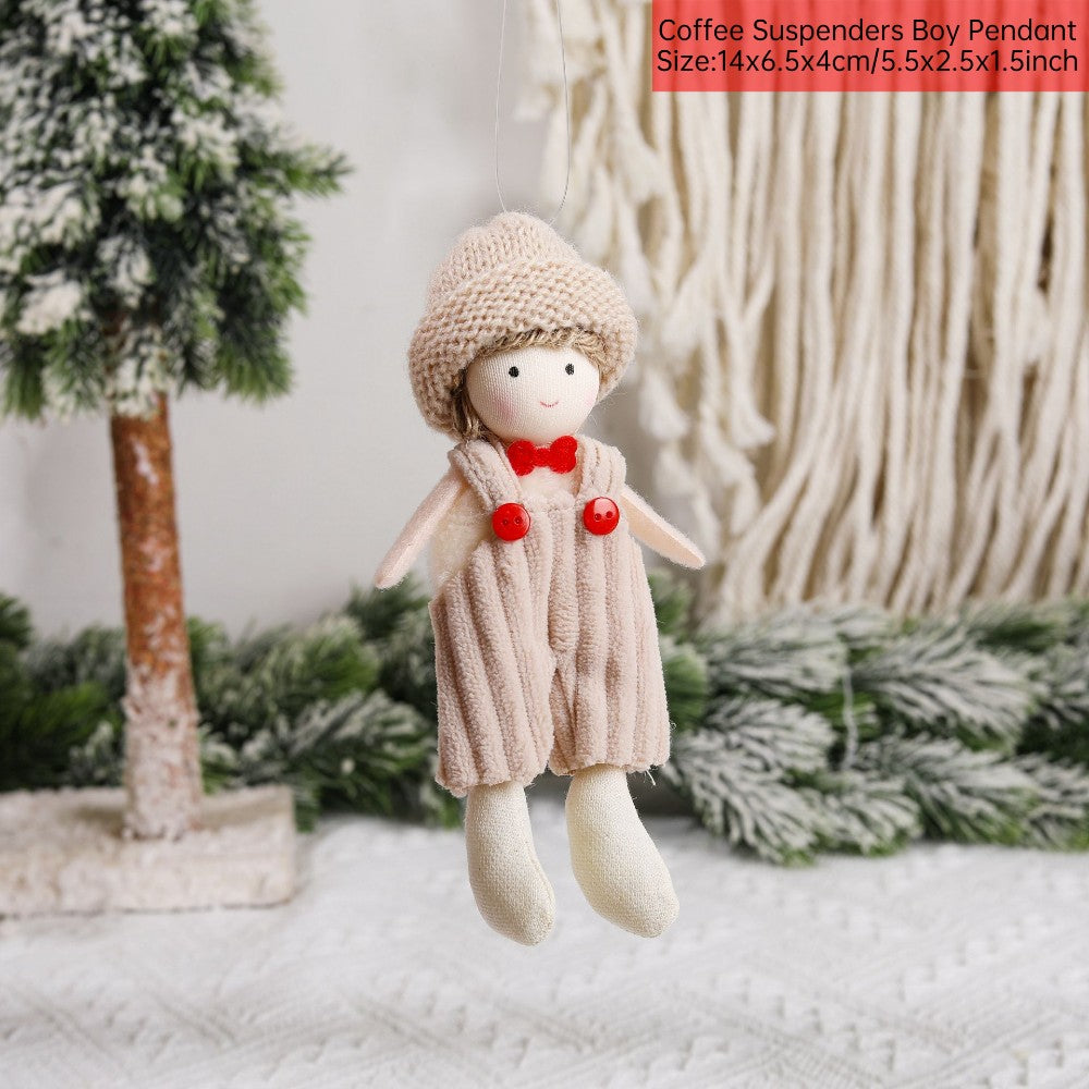 New Year 2024 Christmas Angel Dolls Xmas Tree Pendant Ornaments Navidad 2022 Christmas Decoration for Home Natal Gifts Noel Deco