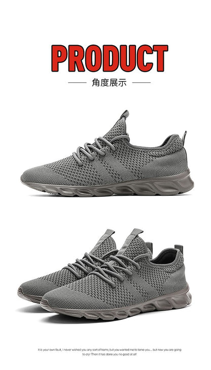 Oferta Imperdível Tênis Masculino Leve de Corrida Confortável Respirável Casual Antiderrapante e Resistente ao Desgaste Tênis Esportivo Masculino para Caminhada