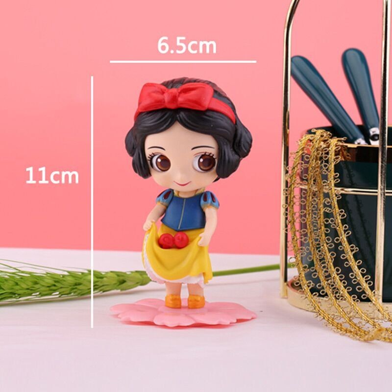 Princesa Disney Ariel Rapunzel Cinderela Sereia Anna Elsa Bela Sofia Branca de Neve Mulan A Pequena Sereia Bonecos Brinquedos Presente Infantil
