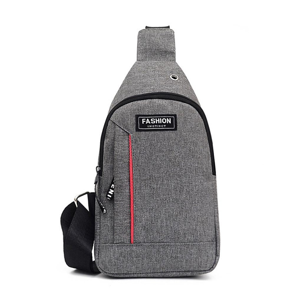 Men Small Casual Multifunctional Shoulder Bag Crossbody Bag On Shoulder Portable Travel Sling Bag Pack Messenger Pack Chest Bag